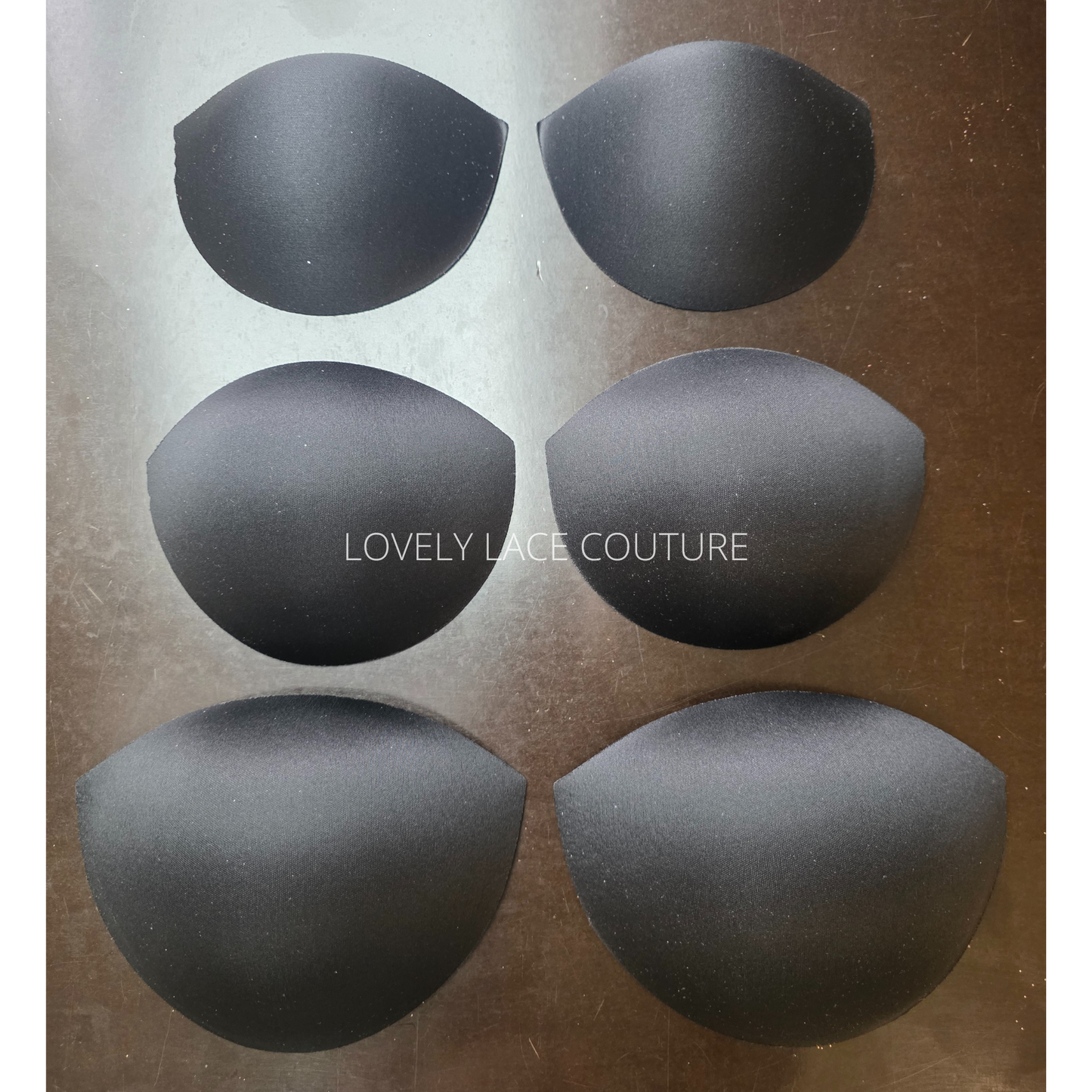 1 pair soft quality bra pads, breathable bra padding inserts for wedding dresses