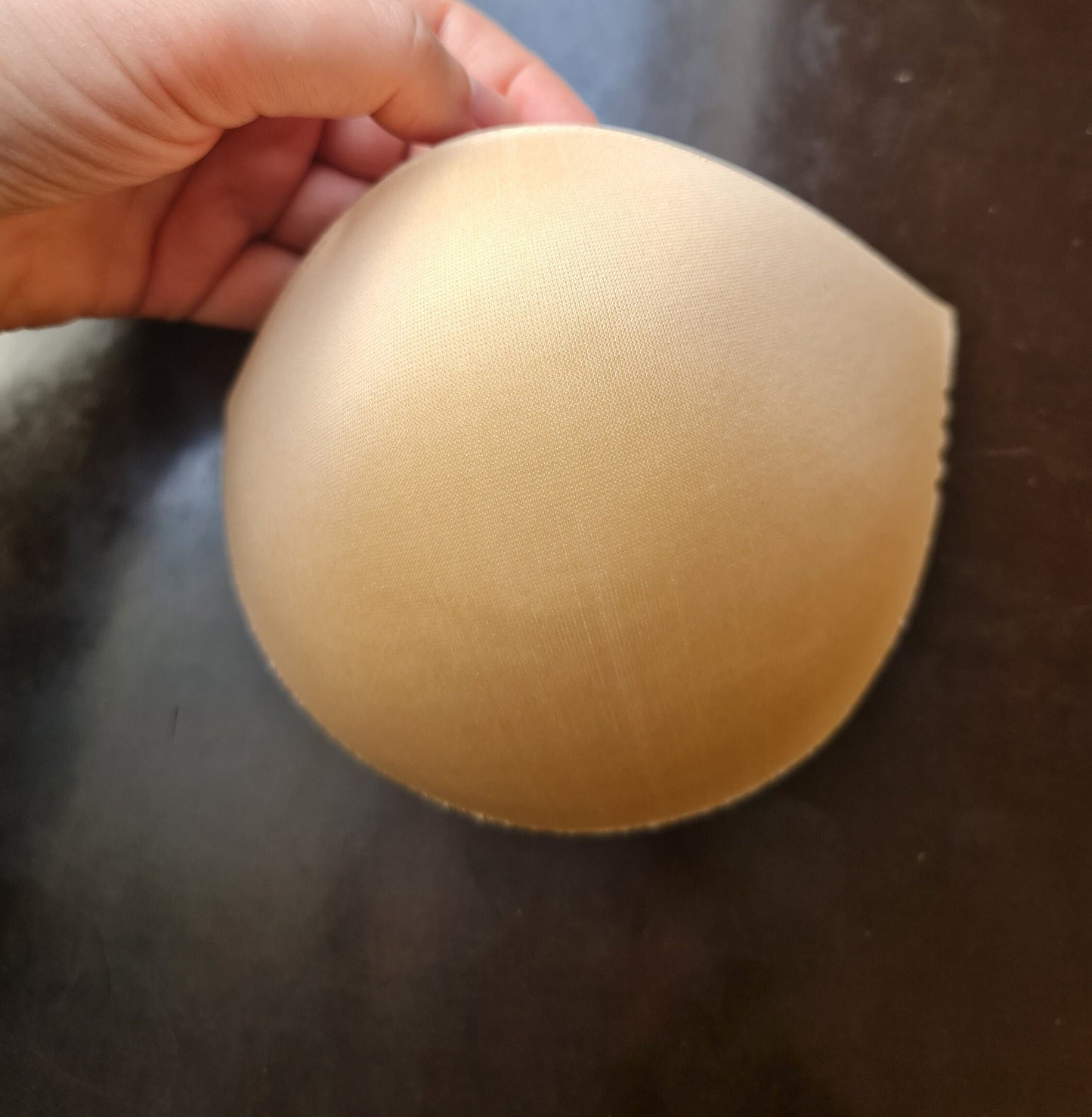 closer picture of bh cups, Nude Bra Inserts Non-Push Up Pad
