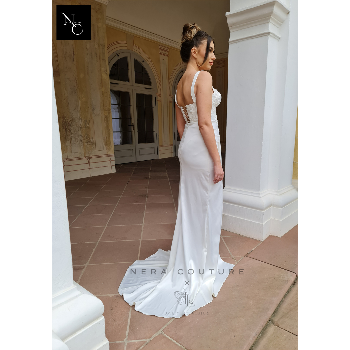 Robe d'inspiration Bridgerton / victorienne, robe de mariée trapèze de couleur menthe, robe de conte de fées avec manches, robe de mariée princesse, robe de bal