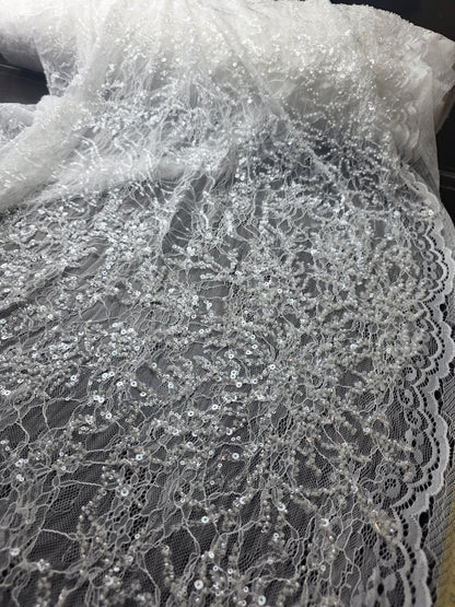 LL-1571, chantilly lace fabric