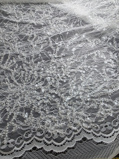 LL-1571, chantilly lace fabric