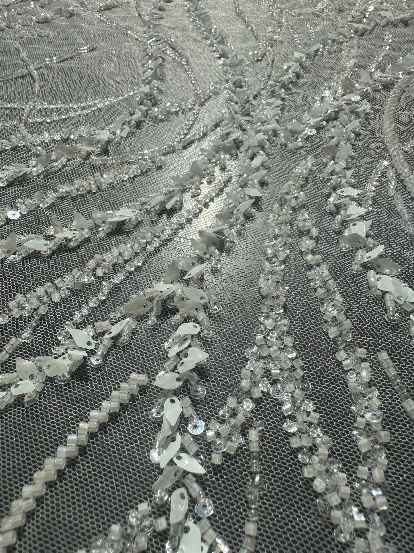 3d handmade couture lace fabric, LL-1583