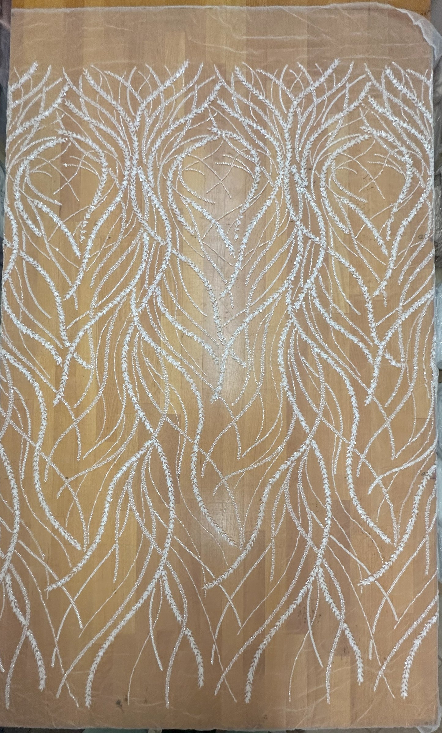 3d handmade couture lace fabric, LL-1583