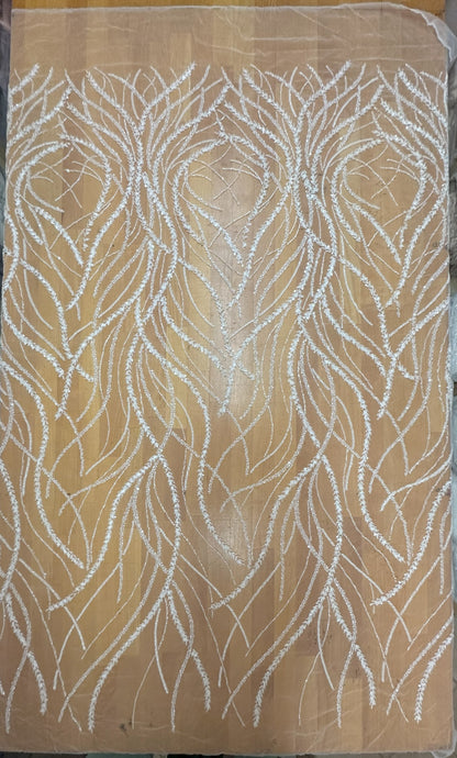 3d handmade couture lace fabric, LL-1583