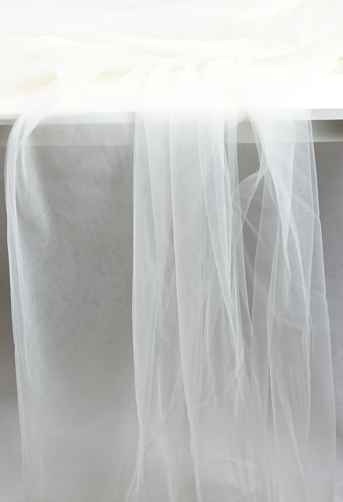 3Meter breiter weicher Tüll, wunderschöner Tüll Stoff für Brautschleier und Hochzeitskleider, Weicher Netzstoff, Brautschleier