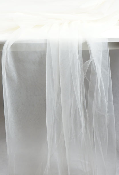 3Meter breiter weicher Tüll, wunderschöner Tüll Stoff für Brautschleier und Hochzeitskleider, Weicher Netzstoff, Brautschleier