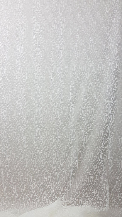 Glitter Tulle Fabric for wedding dresses, glitter mesh fabric, bridal glitter fabric in white LL-1103, roségold LL-1404 or winered LL-1448