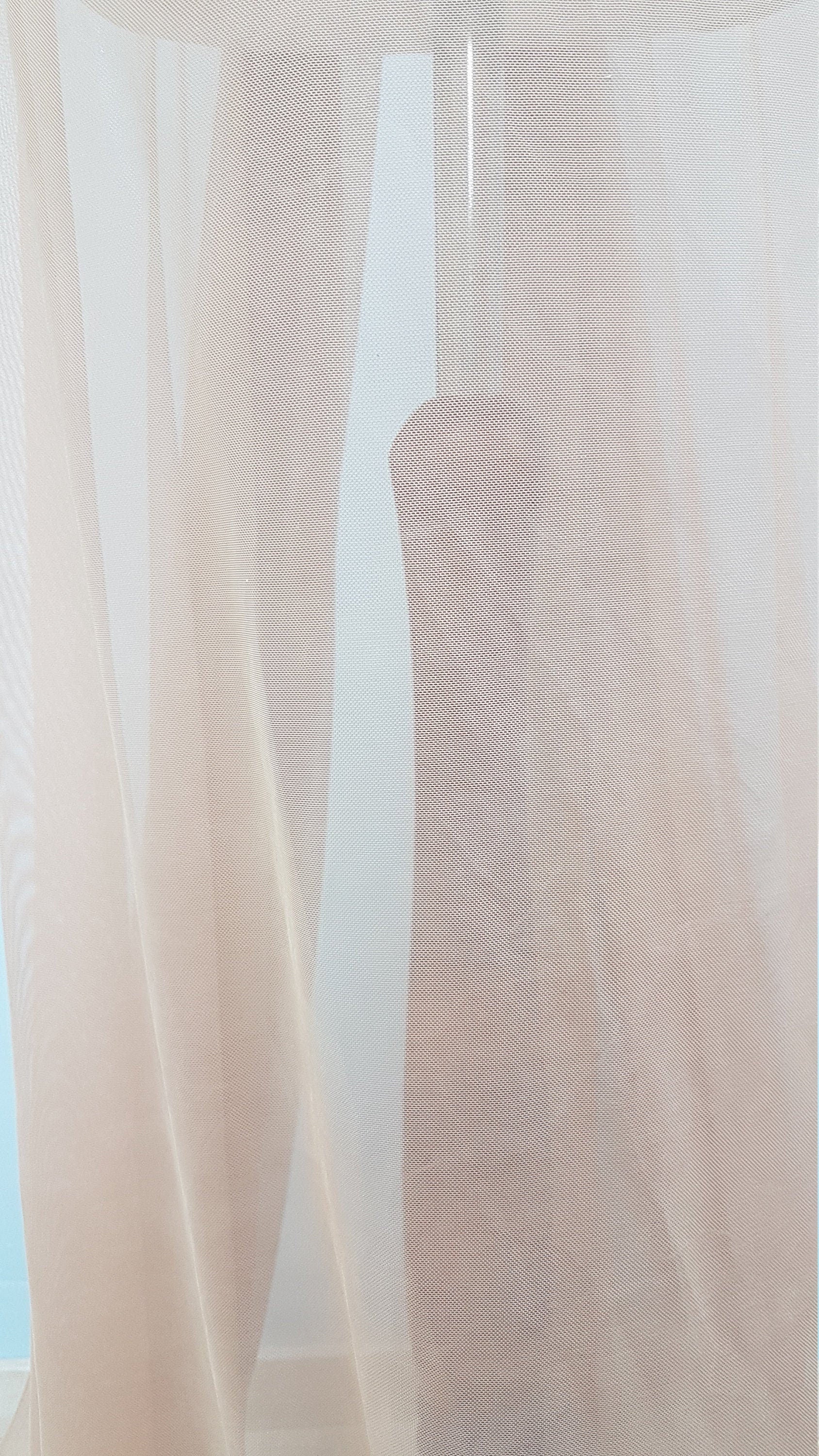 Elastic Mesh Fabric in skin color, 4 way stretch for invisible mesh inserts on dresses, evening wear, bridal wear or dance costumes