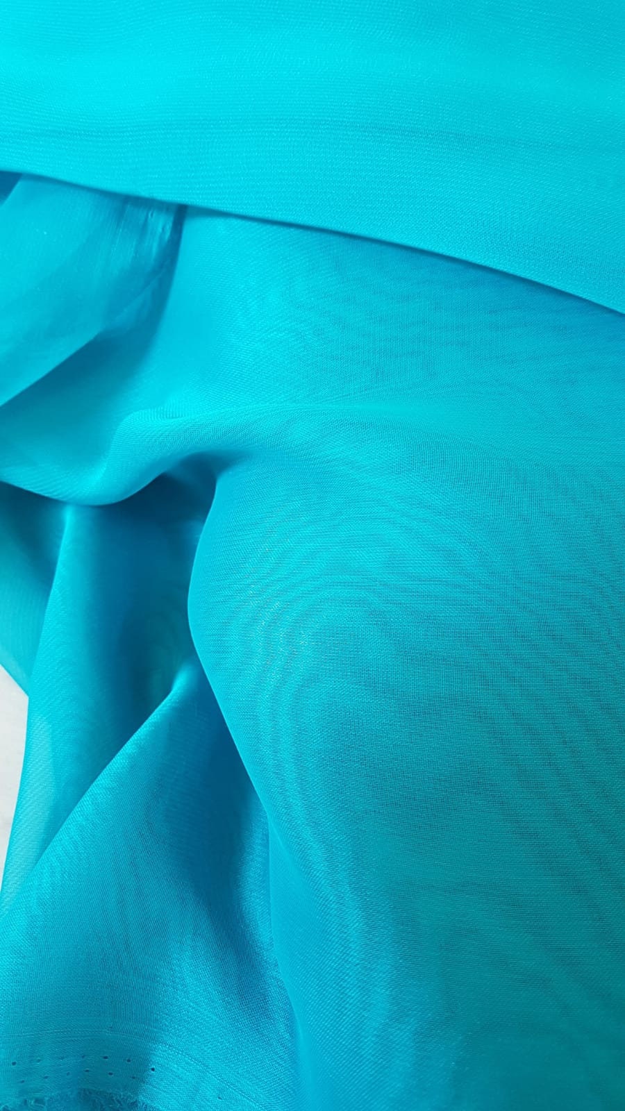Chiffon Fabric in turquoise, mint, orange, pink, soft chiffon fabric for dresses and blouses, for bridal wear, evening gowns and much more