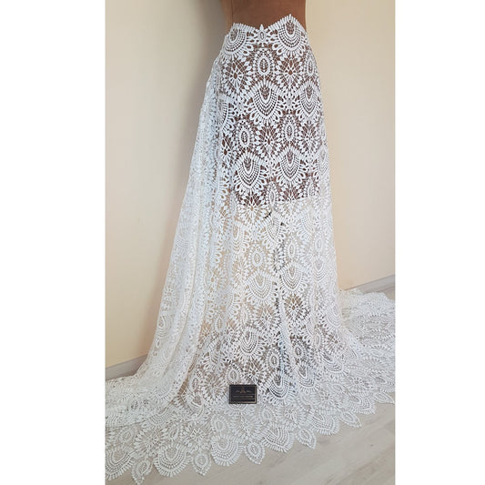 guipure lace fabric
