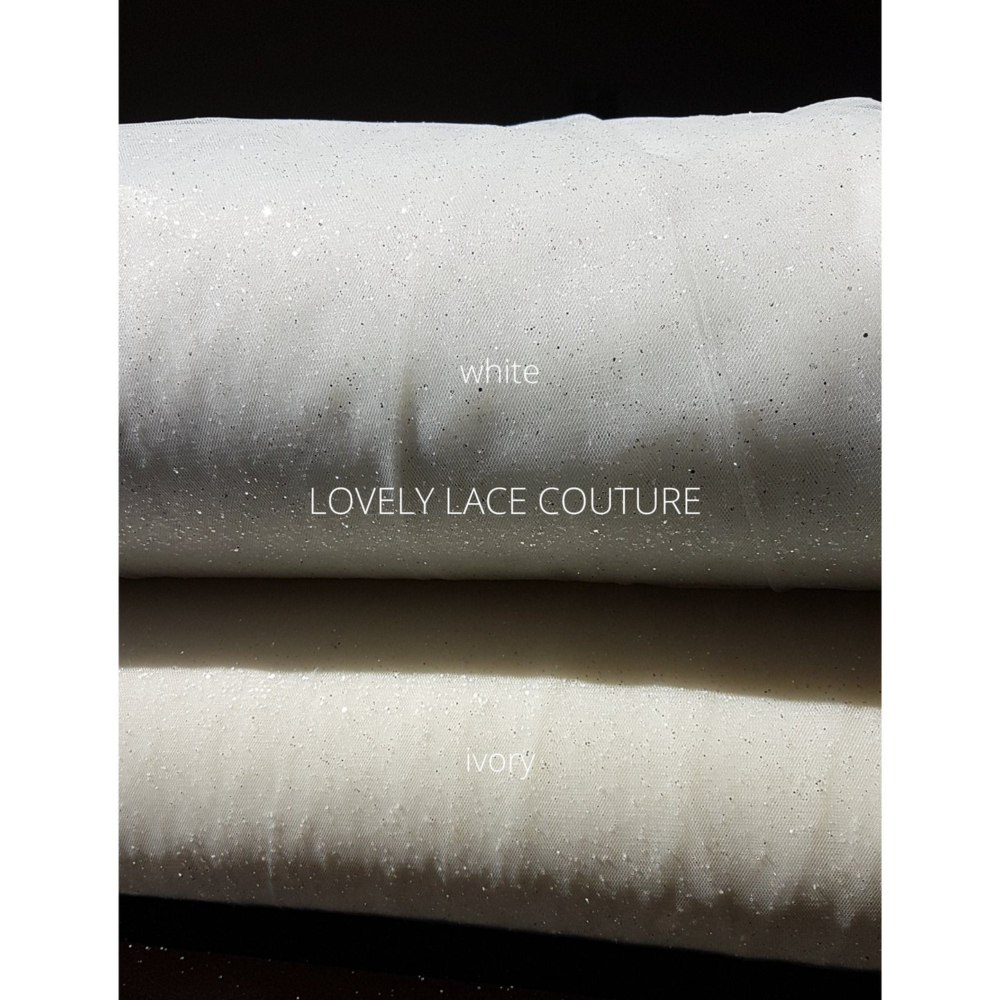 3M wide, Soft glitter tulle fabric for bridal veils and wedding dresses, Soft mesh fabric, tulle fabric, veil tulle LL-1463