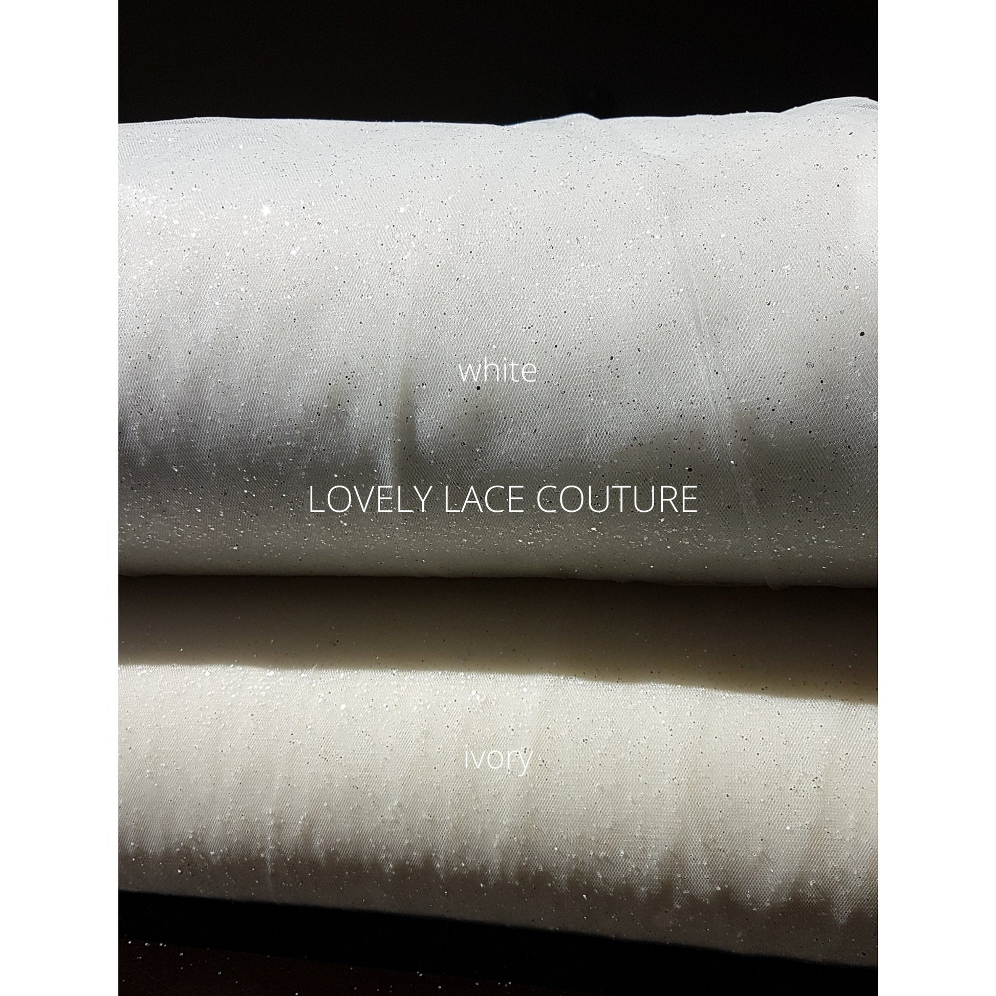 3M wide, Soft glitter tulle fabric for bridal veils and wedding dresses, Soft mesh fabric, tulle fabric, veil tulle LL-1463