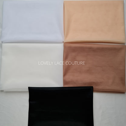 Power net corset mesh fabric in several colors, Soft, Strong, No stretch, Net for Corset Corsage dress in white, ivory, nude, black