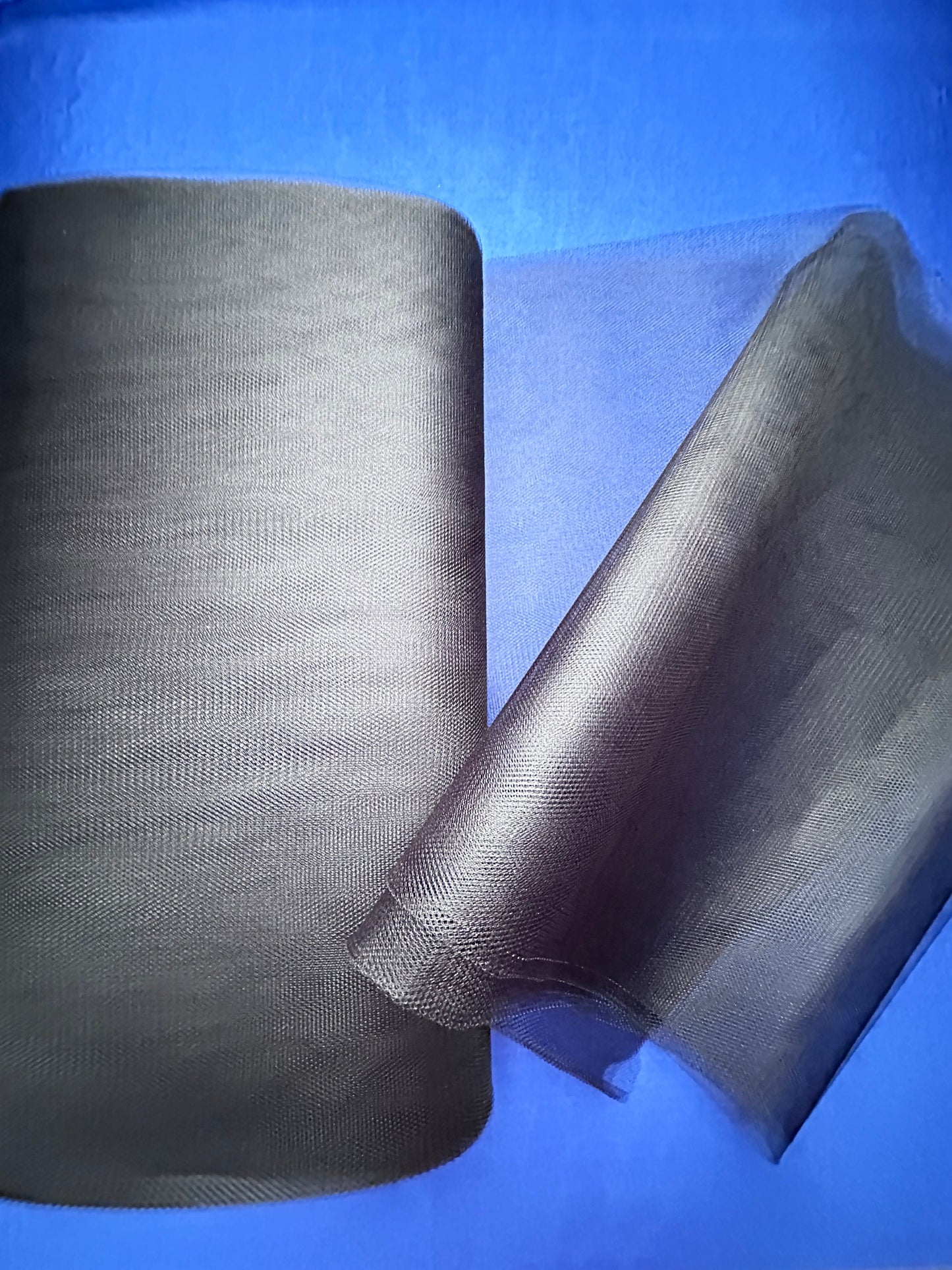 2m wide, hard stiff tulle mesh, netting fabric in white, ivory or black color