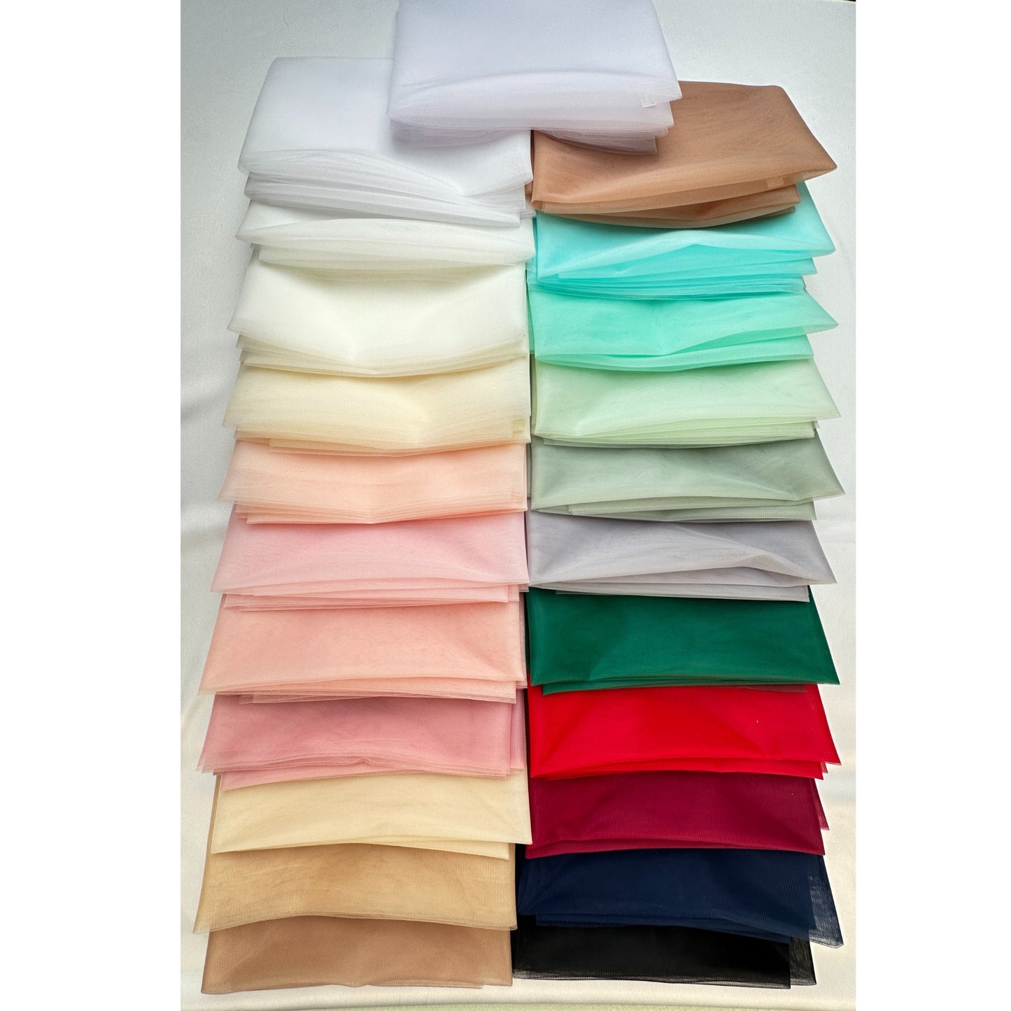 1 Bolt / 54,6 yard (50Meter) length, 3m wide soft tulle, beautiful tulle fabric for bridal veils and wedding dresses, soft net fabric