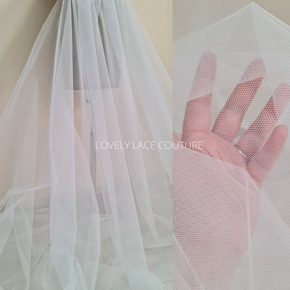 3 metre wide hard tulle for skirts, wedding dresses, stiff tulle fabric for skirts or dresses with more support, hard mesh fabric