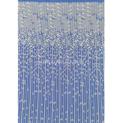 LL-1563, off-white bridal lace fabric with beads and sequins in a modern gorgoues geometrical design, fabric per meter