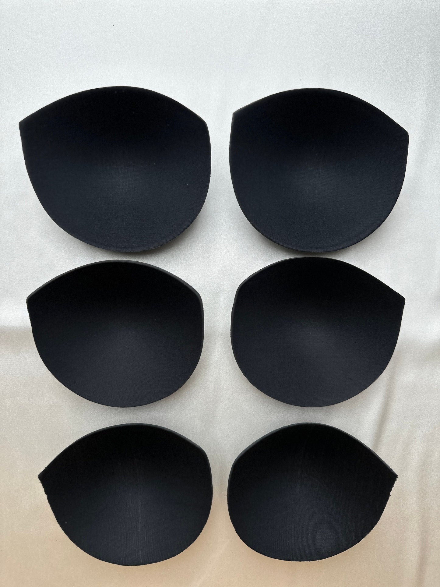 backside black Bra Inserts Non-Push Up Pad