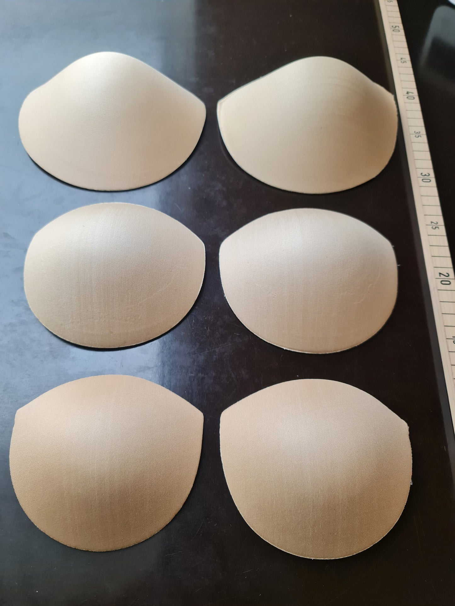 1 pair, quality bra pads, comfortable breathable bra padding inserts for wedding dresses and corset. Molded Bra Cups, sew in bra pads