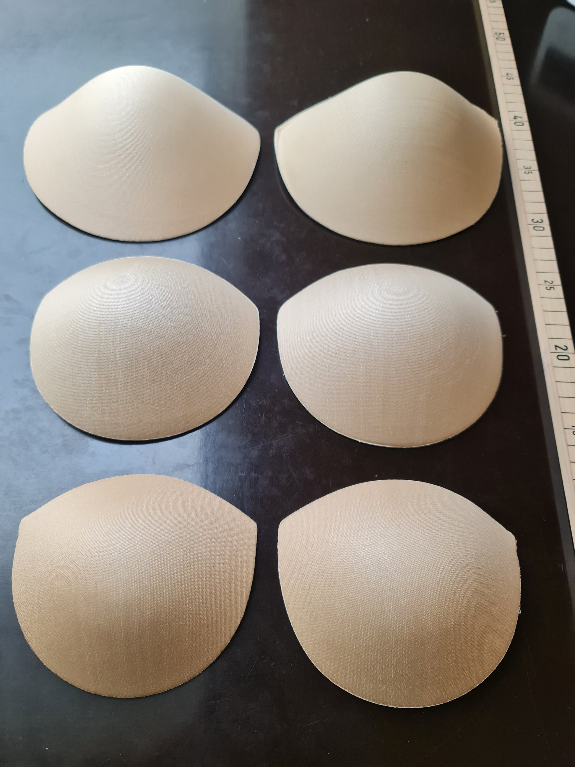 1 pair, quality bra pads, comfortable breathable bra padding inserts for wedding dresses and corset. Molded Bra Cups, sew in bra pads