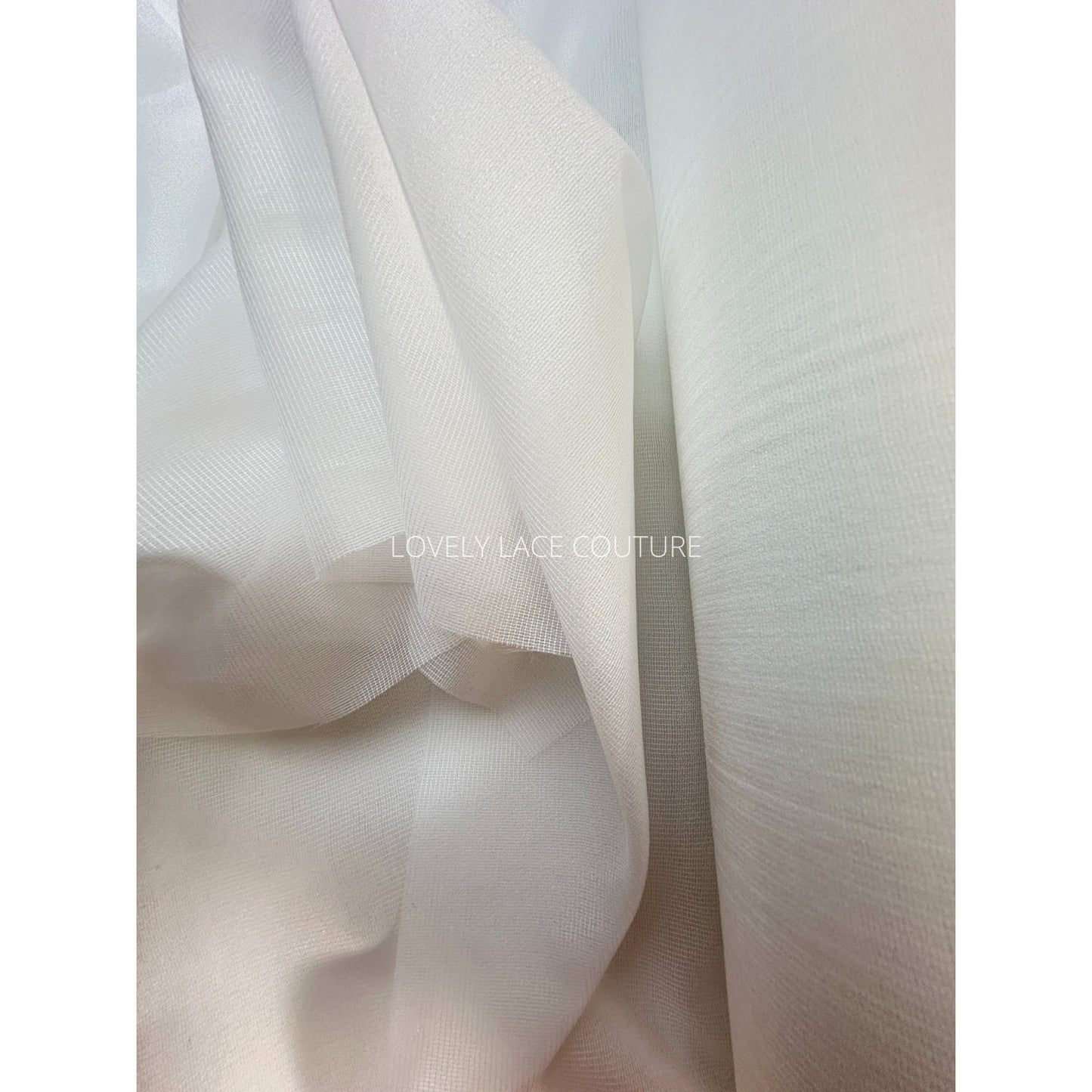fabric inlay in off-white