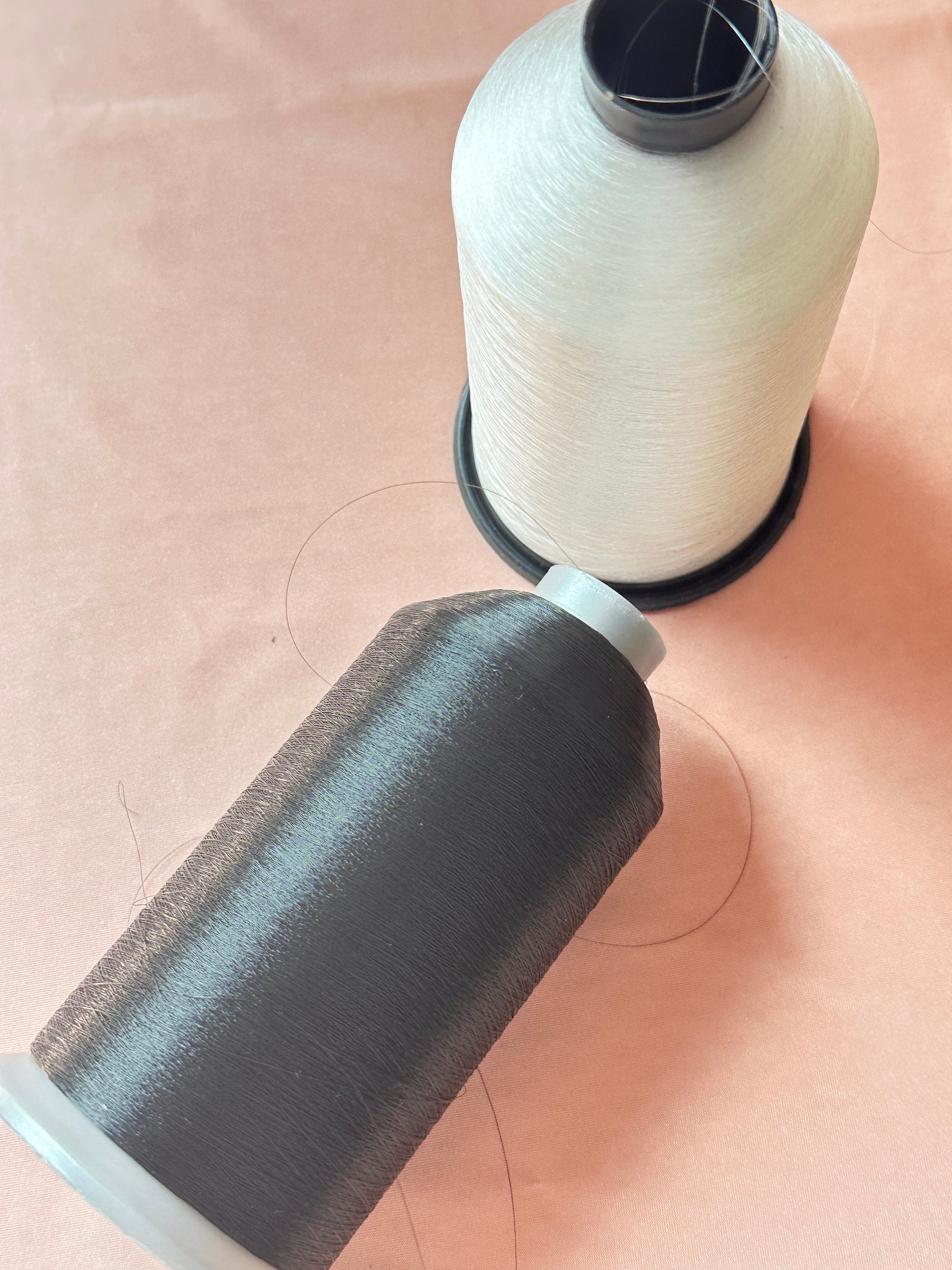 LL-F100, 1 spool, 7500yards invisible transparent nylon thread, hair-thin, clear thread, strong and tear-resistant, for hand applique