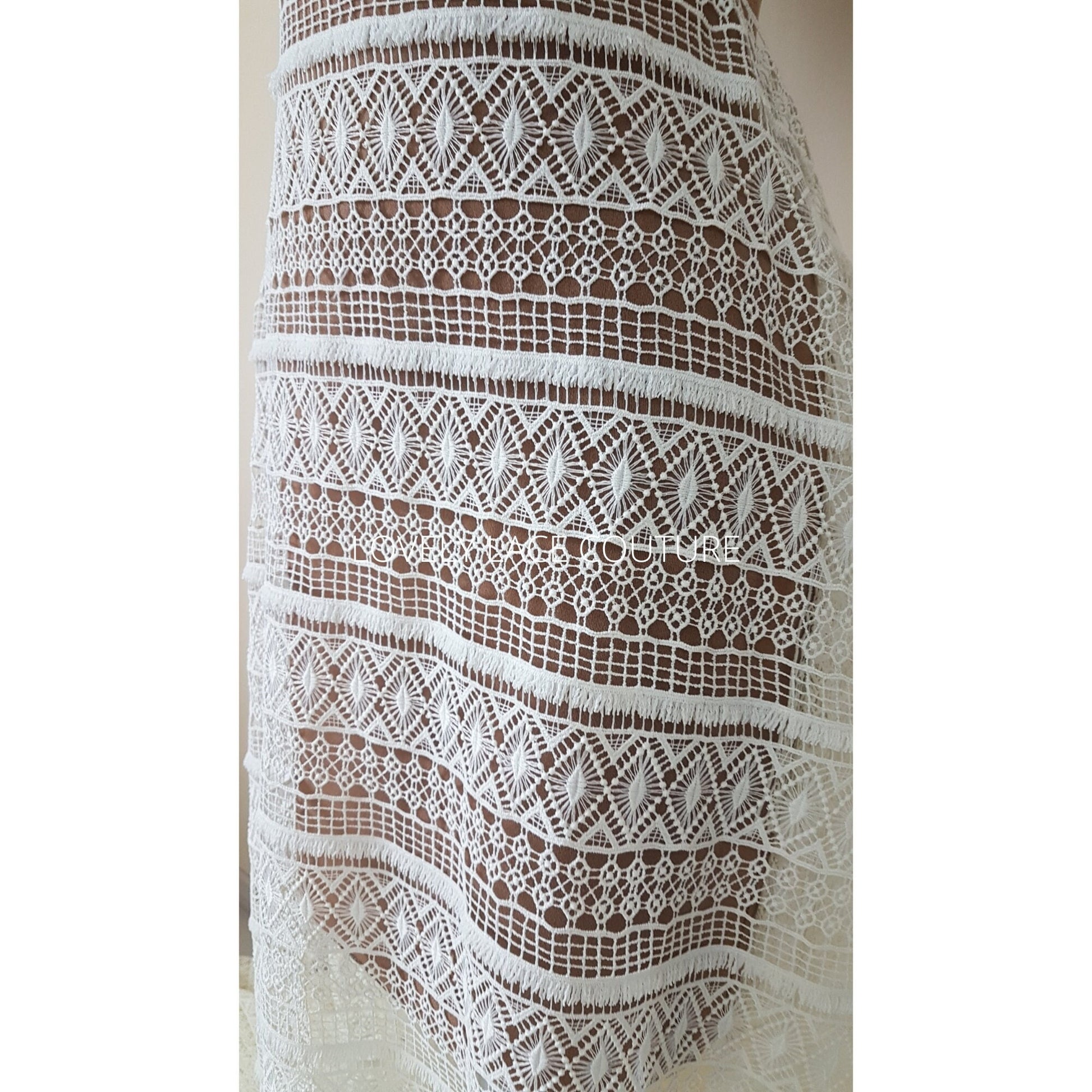 boho lace fabric