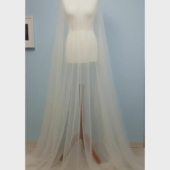 BOLT 45m length, 3m wide, Super Soft Italian tulle fabric for bridal veils and wedding dresses, mesh fabric, veil tulle