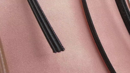 5/10/40m boning, sewable polyester bone for corsets 6 or 8mm wide, flexible and resilient, in off-white, nude and black, LL-PB100