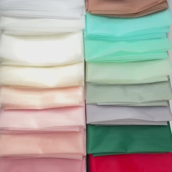1 Bolt / 54,6 yard (50Meter) length, 3m wide soft tulle, beautiful tulle fabric for bridal veils and wedding dresses, soft net fabric