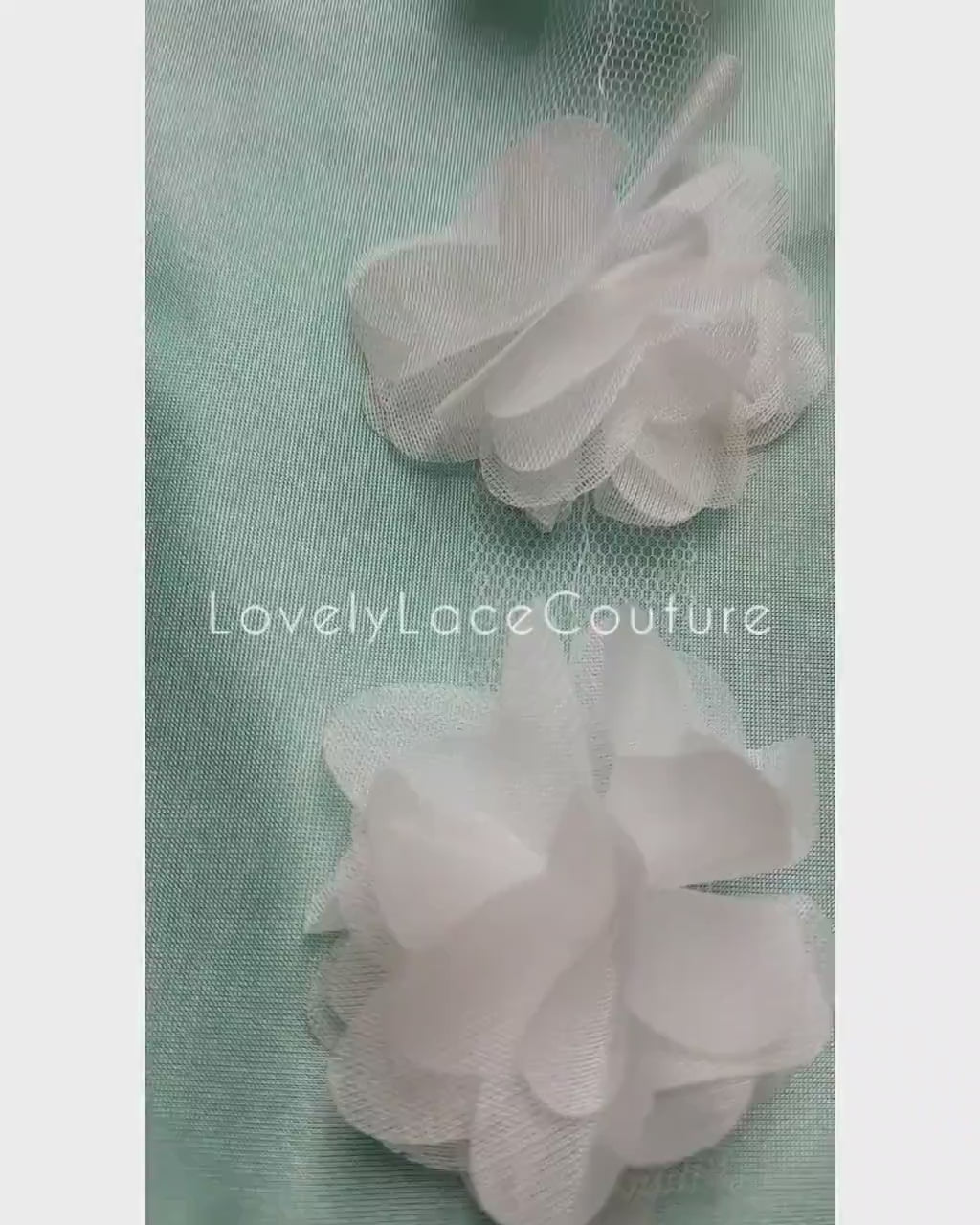 Schöne weiche Stoffblumen, Blumen Applikationen, Blumenband für Dekorationen, Kleider, Brautkleider, Abendkleider,  Kopfschmuck