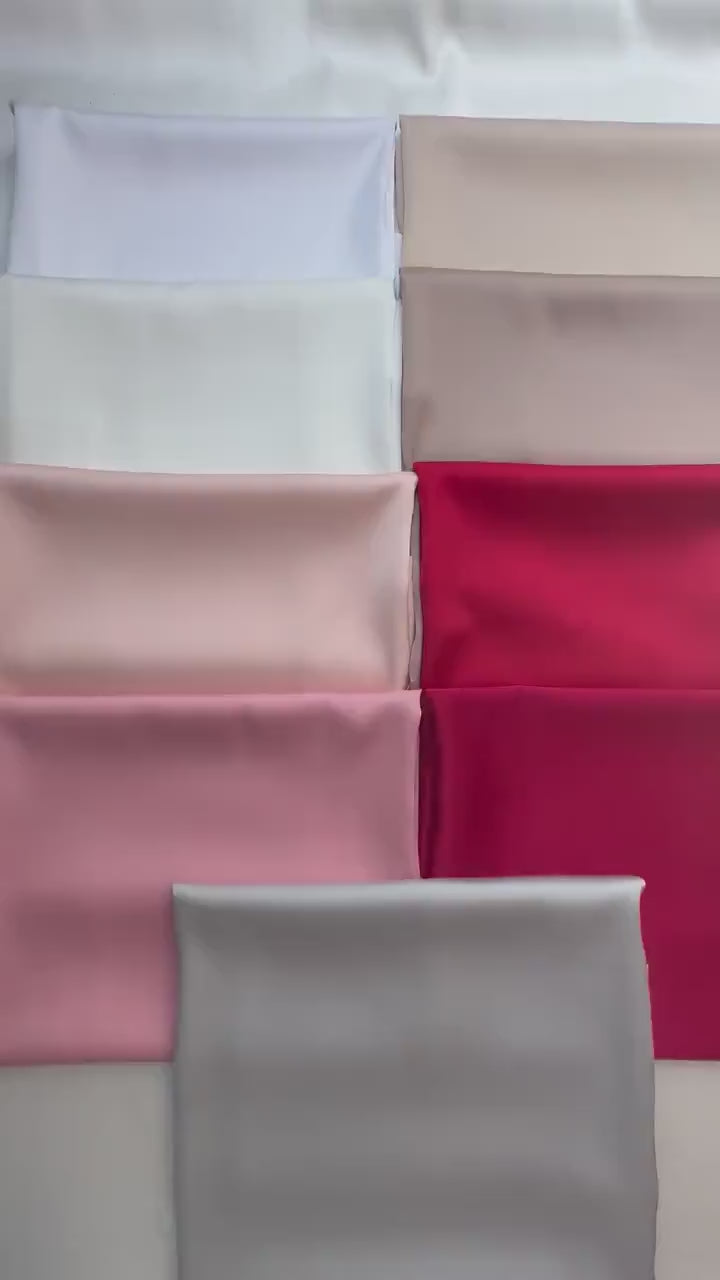 Schöner Satinstoff in rosé, dark rosé, bronze, beige-gold oder grey, Stretch-Satin für Brautkleider oder Abendkleider und vieles mehr