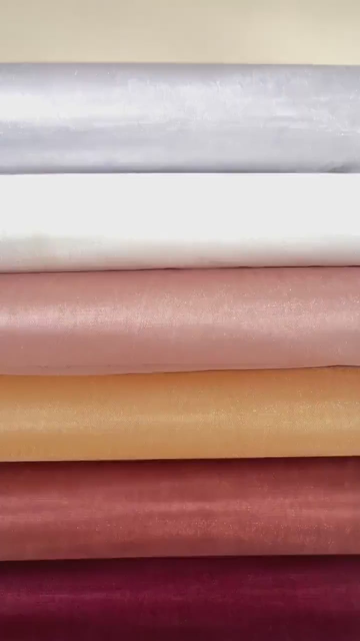 3,28 Yard (3M) wide italian shiny tulle fabric for wedding dresses, skirts, blouses, tutu dresses or also decoration